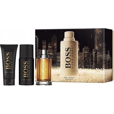 Hugo Boss Boss The Scent EDT 100 ml + deospray 150 ml + sprchový gél 100 ml darčeková sada