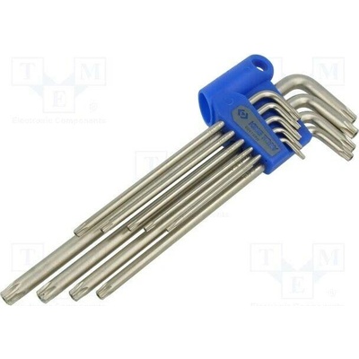 King Tony klíč Torx se zajištěním dlouhá 9ks 20419PR