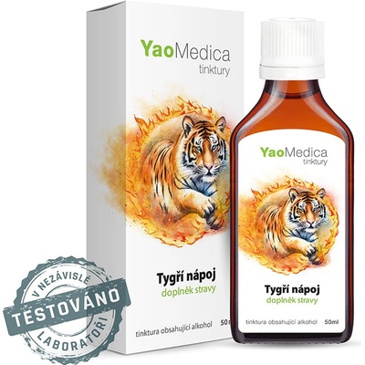 YaoMedica 122 Tygří nápoj bylinná tinktura 50 ml
