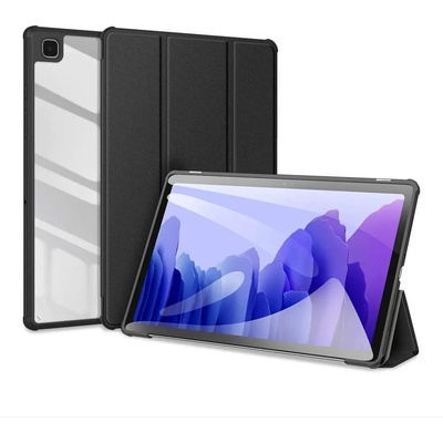 Dux Ducis Toby Tablet Case - удароустойчив хибриден кейс за Samsung Galaxy Tab A7 10.4 (2020) (черен-прозрачен)
