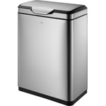 EKO-Europe Кош за отпадъци EKO TOUCH PRO с докосване (45 л) - хром мат (EKO 917845 - Matt s/s)