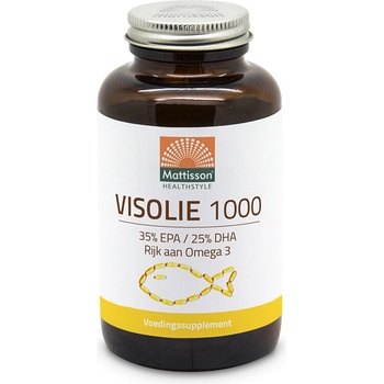Mattisson Healthstyle Рибено масло 1000 mg (EPA 350 mg/ DHA 250 mg) 90 капсули | Mattisson Healthstyle (MT2119)
