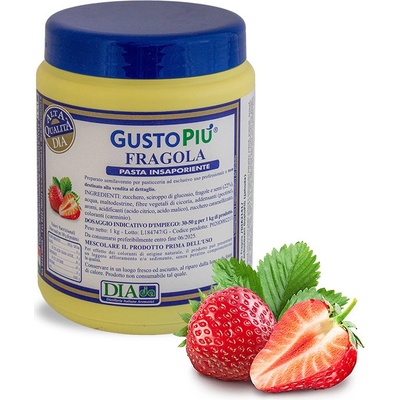 GustoPiú Pasta ochucovací jahoda 1 kg