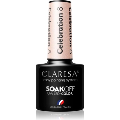 Claresa SoakOff UV/LED Color Celebration гел лак за нокти цвят 8 5 гр