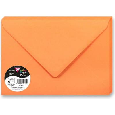 Barevná obálka Clairefontaine C5 120 g [1 ks] Varianta: oranžová