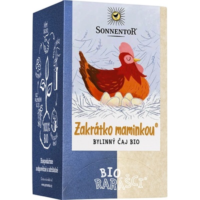 Sonnentor Zakrátko maminkou BIO bylinný čaj 18 ks