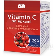 GS Vitamín C 1000mg so šípkami 50+10 tabliet