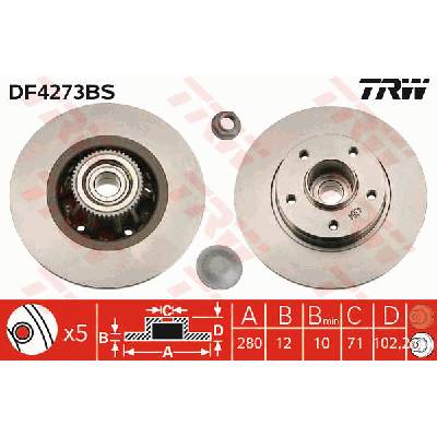 TRW KFZ Ausruestung GmbH DF4273BS