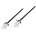 LogiLink Cat. 6A Slim High-Flex пач кабел черен 3.00 м