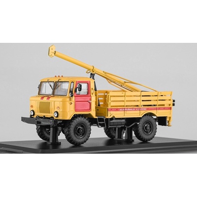 Start Scale Models SSM GAZ-66 BM-302 žlutá SSM 1:43