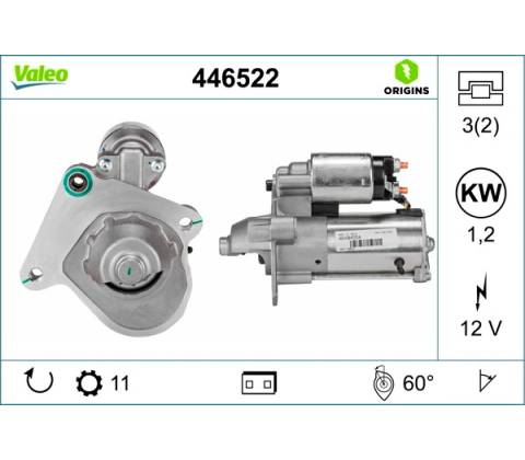 Startér VALEO 446522