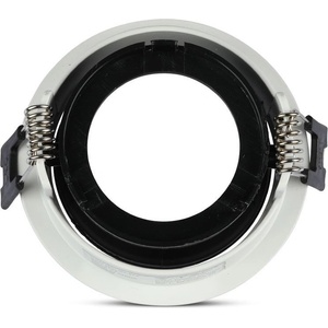 V-TAC gu10 Отливка Кръг Бяло+Черно - 3153 (3153)