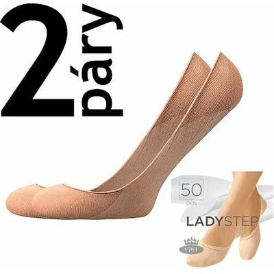 Lady B Lady 50 DEN Silonové ponožky 2 páry beige
