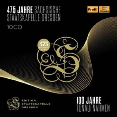 STAATSKAPELLE DRESDEN - 475 JAHRE SACHSISCHE STAATSKAPELLE DRESDEN CD