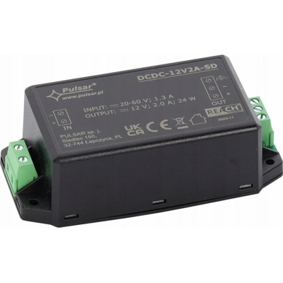 Pulsar NAPÁJECÍ MĚNIČ DCDC-12V2A-SD PULSAR