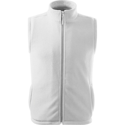Rimeck next unisex fleece vesta Biela