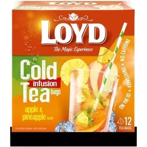 LOYD Tea пирамидален студен чай ябълка ананас 30 г
