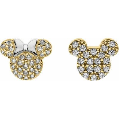 Disney Dětské náušnice Minnie a Mickey Mouse stříbrné ES00121TZWL (Ag925/1000, 1,68 g) (198660038485)