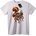 NOONEBRAND Тениска Морски Skull & Октопод - 7XL, Black