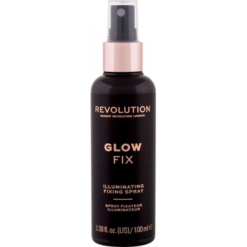 Makeup Revolution London Glow Fix Illuminating Fixing Spray rozjasňující fixační sprej 100 ml