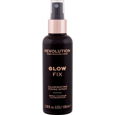 Makeup Revolution London Glow Fix Illuminating Fixing Spray rozjasňující fixační sprej 100 ml – Sleviste.cz