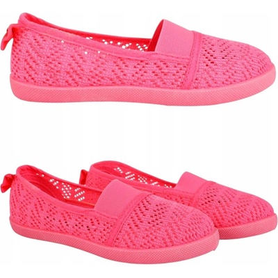 Tenisky krásné dívčí krajkové balerínky 6551