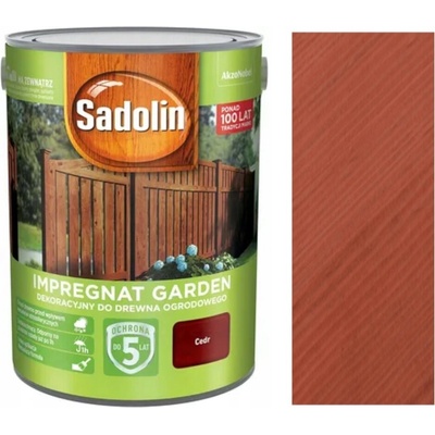Impregnace na dřevo Sadolin Cedr 5 l