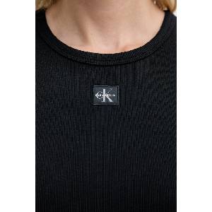 Calvin Klein рокля от памук с еластан (LV047G209G)