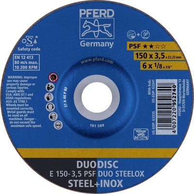 Pferd Tools Brusný kotouč lomený 150 x 22.23 mm 62015420