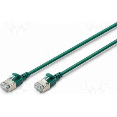 Digitus DK-1632-A-030S-G Patch F/FTP Kat: 6a RJ45 vidlice z obou stran lanko Cu