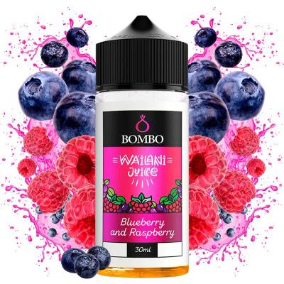 Bombo Wailani Juice Blueberry and Raspberry 40ml/120ml
