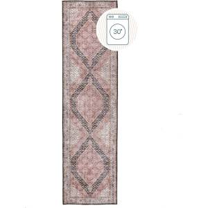 Flair Rugs Розова пътека подходяща за пране 60x230 cm Briony Traditional - Flair Rugs (503119379249)