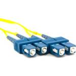 SeaMAX Оптична корда SeaMAX, 1m, SC-SC UPC, SM G652D, duplex, 2.0mm, LSZH (SM-PC-SC/SC-1-D)