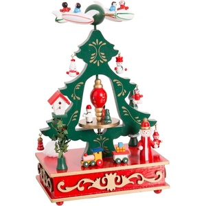 Casa Selección Дървена музикална играчка (височина 24 cm) Christmas Tree - Casa Selección (114604)