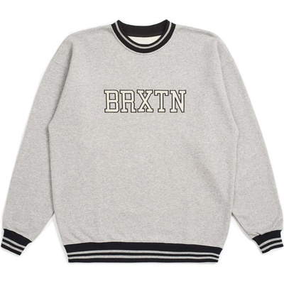 Brixton Newark Crew Heather Grey