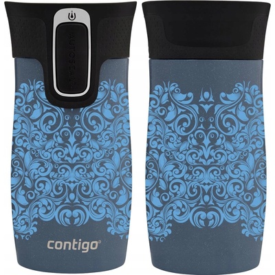 Contigo West Loop termohrnek Mini 300 ml Glamour Blue Modrá Metalíza