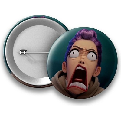 K-Pop Demon Hunters Placka Rumi Scream - 50 mm