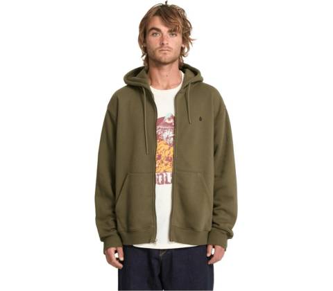 Volcom Single Stone Zip Sage Leaf