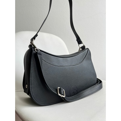 Čierna kabelka na rameno GS-3804-black