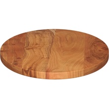 Omaxi 095267 Stolní deska 90 x 40 x 2,5 cm oválná Masivní akáciové dřevo