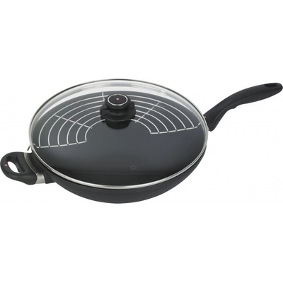 Swiss Diamond XD61132ic Indukčný wok Swiss Titan s priemerom 32 cm s pokrievkou titánový