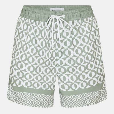 Threadbare Бански гащета Threadbare Men's Swim Shorts - Sage