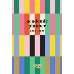 Colorful Stripes Weekly & Monthly Academic Planner 26-27 (ISBN: 9781923730069)