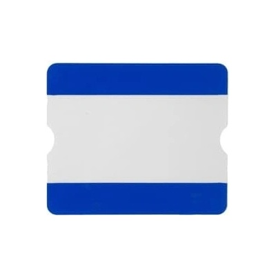 Samolepicí vyznačovací kapsy WT-5118, 1/3 A4 otevřená – PVC, modrá, 216×180 mm, balení 10 ks
