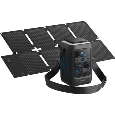 Anker Solix C300X DC мини преносима зарядна станция със соларен панел Anker 60W