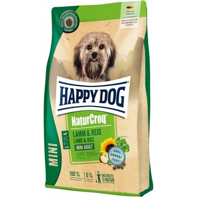 Happy Dog NaturCroq Mini Jahňacie mäso a ryža 4 kg