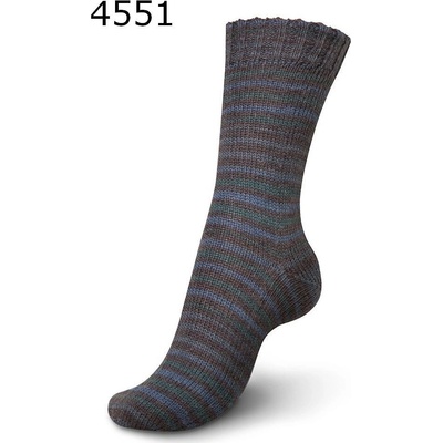 Regia 4-Ply Buzzy Stripes Color 4551