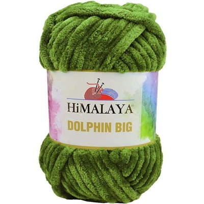 Himalaya příze Dolphin Big 76747 mechově zelená