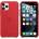 Apple Silicone Case - оригинален силиконов кейс за iPhone 11 Pro Max (червен)