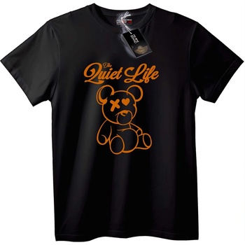 NOONEBRAND Тениска Мече Тих живот - 3XL, Black